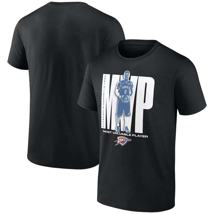 Men Oklahoma City Thunder short T Shirt 2025 style 8